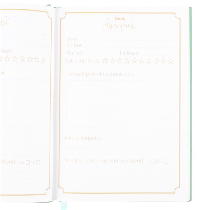 Eleanoras My Reading Journal A5 Notebook 