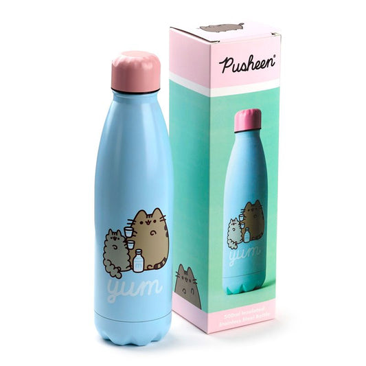 PUSHEEN THE CAT HOT & COLD DRINKS BOTTLE FLASKS from Eleanoras