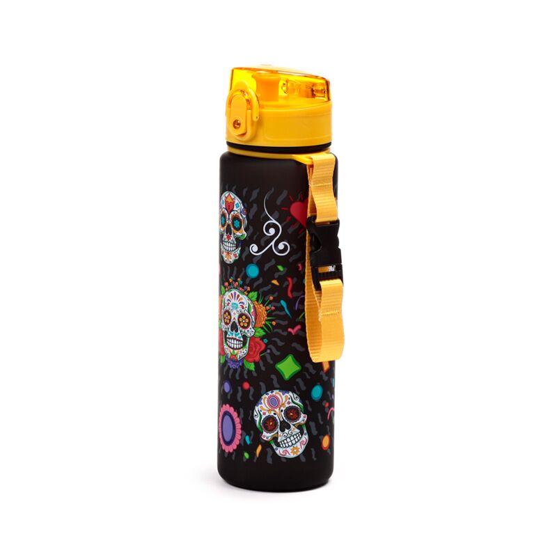 Eleanoras Day Of The Dead Pop Top Water Bottle Drinkware