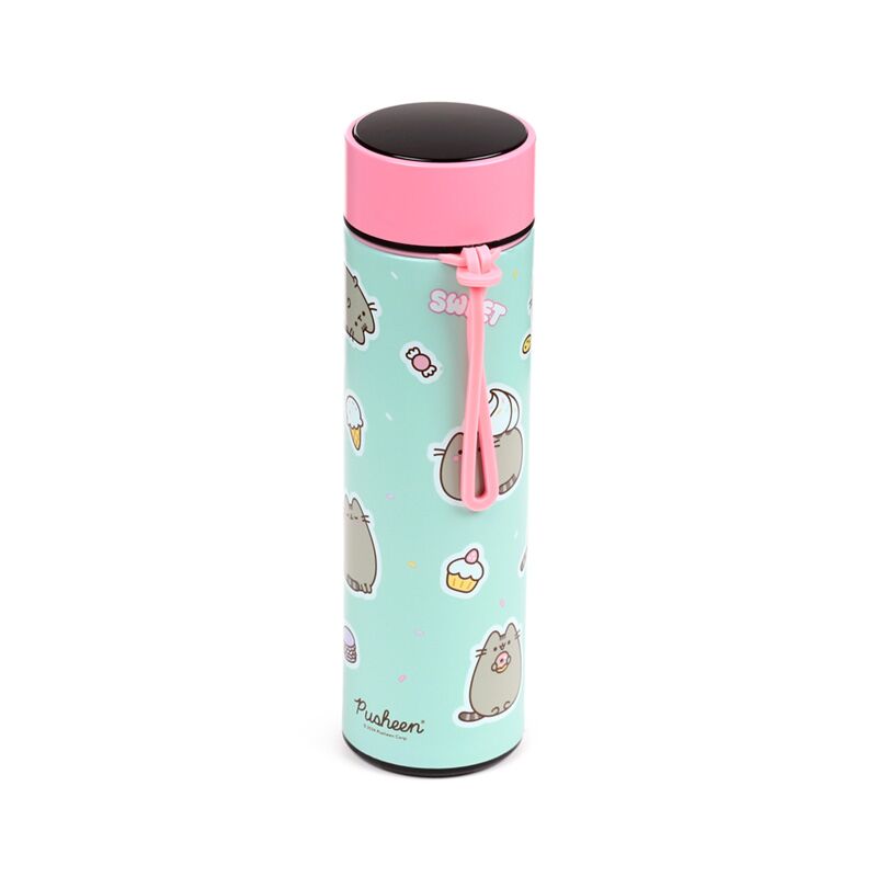 Pusheen the Cat Sweets Hot & Cold Digital Thermometer Bottle