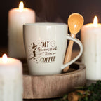 Eleanoras Broomstick Runs On Coffee Mug & Spoon Set Mugs