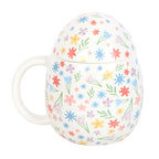 Eleanoras Spring Floral Print Egg Shaped Mug Mugs