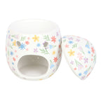 Eleanoras Spring Floral Print Egg Oil Burner & Wax Warmer Oil Burners