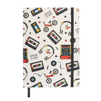 Retro 80s Print A5 Notebook