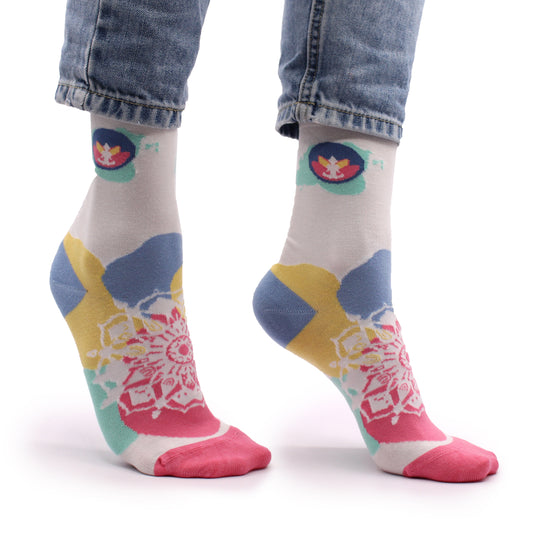 Eleanoras MEDITATION HOP HARE BAMBOO SOCKS S/M Socks