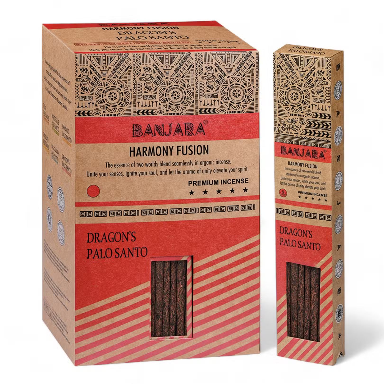 Dragon's Blood Banjara Palo Santo Smudge Sticks