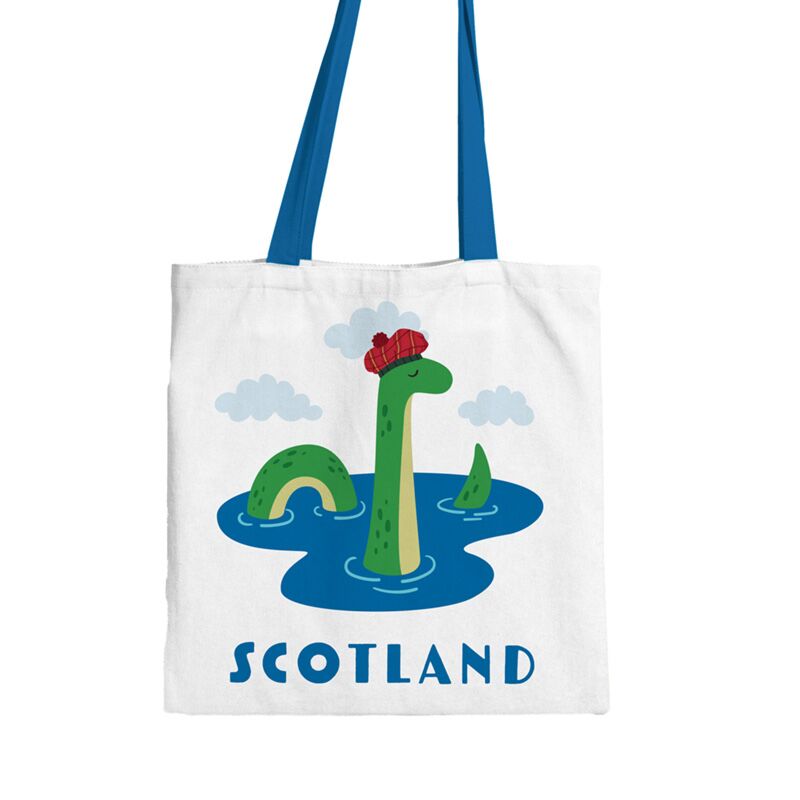 Eleanoras Scotland Souvenir Reusable Small Tote Bag Totes & Shopping Bags