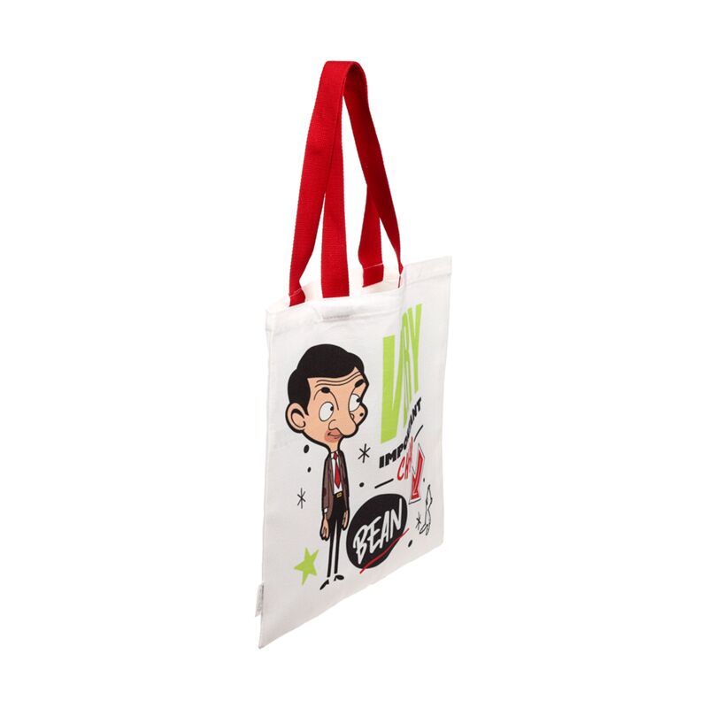 Mr Bean & Teddy Reusable Tote Bag