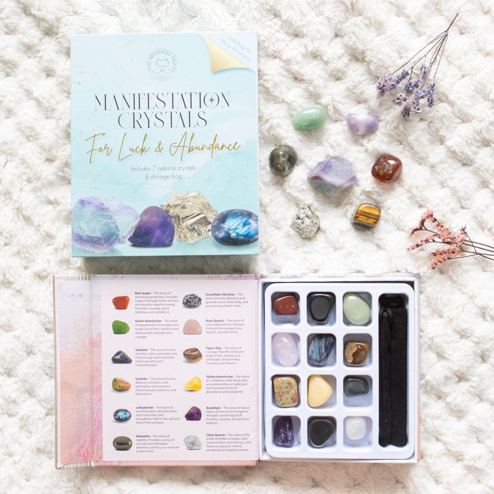 Eleanoras LITTLE BOOK OF CRYSTAL HEALING GIFT SET Crystals