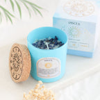 Eleanoras Pisces Gardenia Gemstone Zodiac Candle Candles