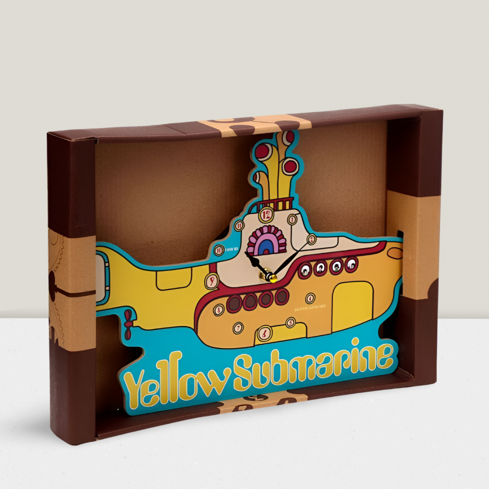 Beatles Yellow Submarine Clock