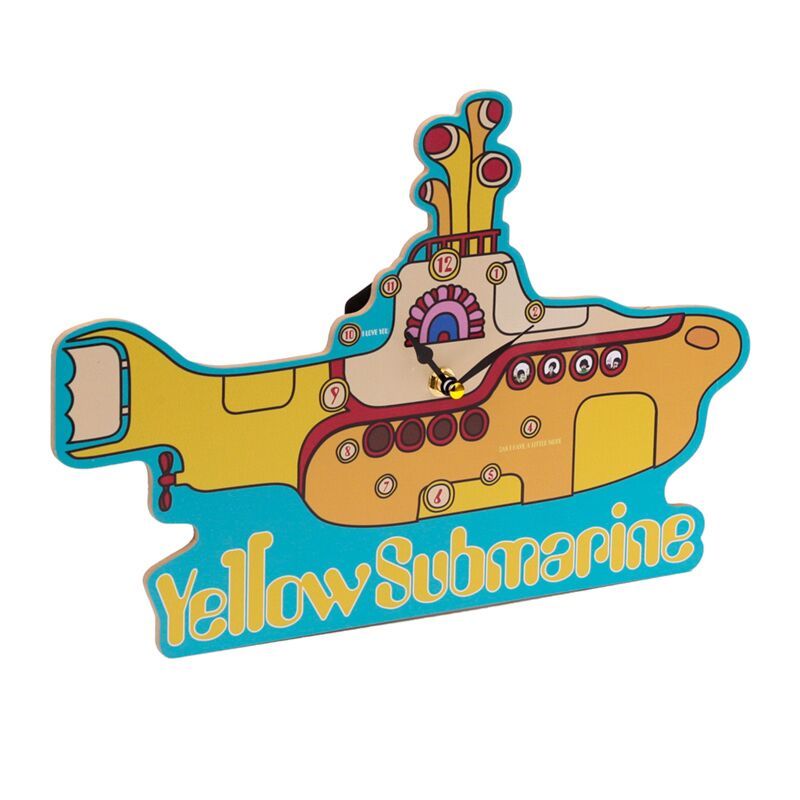 Eleanoras The Beatles Yellow Submarine Picture Clock Clocks