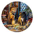 Eleanoras Purrlock Holmes Cat Picture Clock Clocks