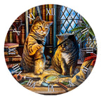 Eleanoras Purrlock Holmes Cat Picture Clock Clocks