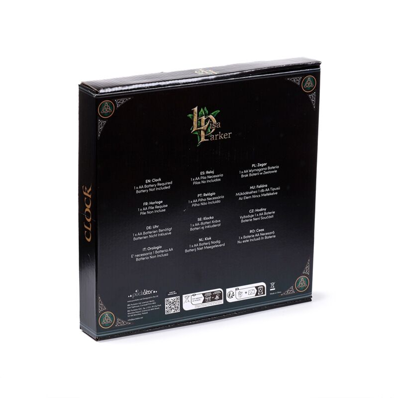 Eleanoras Lisa Parker Magical Emporium Cats Picture Clock Clocks