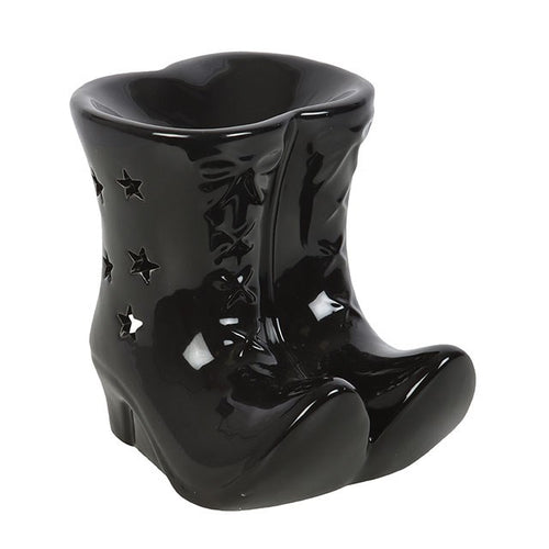 Black Witch Boots Oil Burner