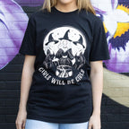 Eleanoras Girls Will Be Girls Witchy Unisex T-shirt Size S T-Shirts
