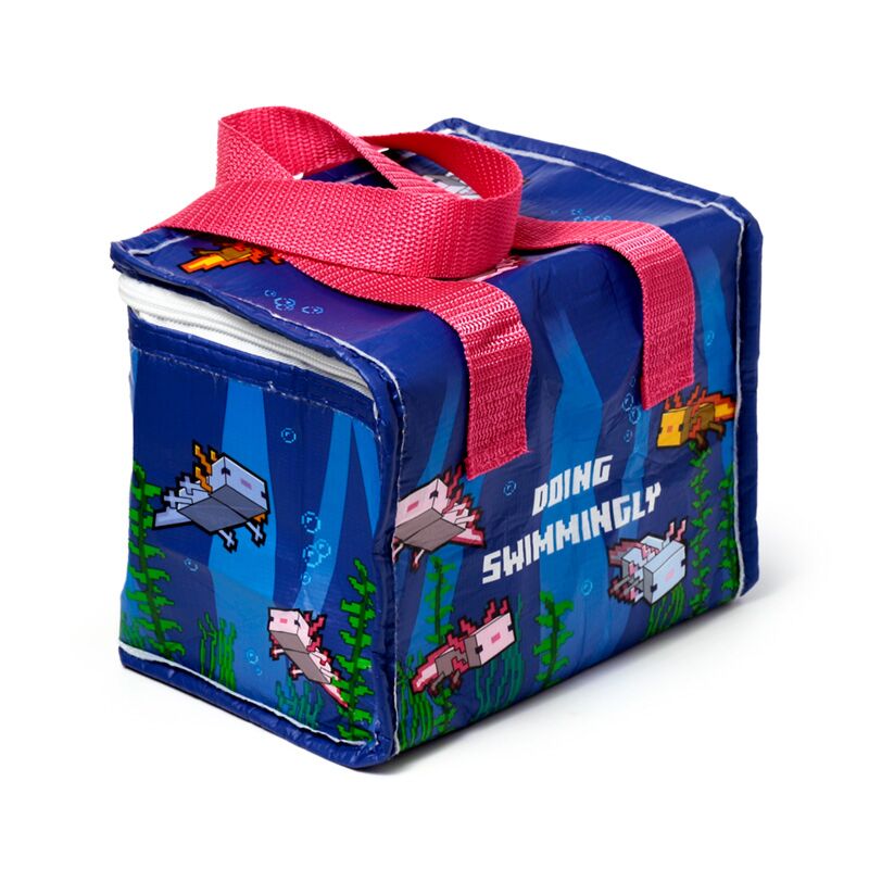 Eleanoras MINECRAFT AXOLOTL LUNCH BAG Lunch Bags