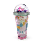 Eleanoras Unicorn Magic Double Walled Cup & Straw with Charms Drinkware