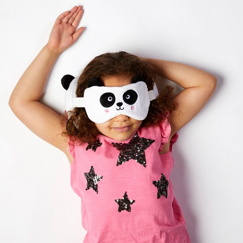 Eleanoras Relaxeazzz Panda Plush Travel Pillow & Eye Mask Travel Pillows