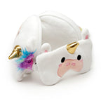 Eleanoras Relaxeazzz Unicorn Round Plush Travel Pillow & Eye Mask 