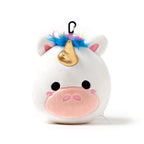 Eleanoras Relaxeazzz Unicorn Round Plush Travel Pillow & Eye Mask 