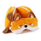 Eleanoras Relaxeazzz Adoramals Finnick the Fox Plush Travel Pillow & Eye Mask Travel Pillows