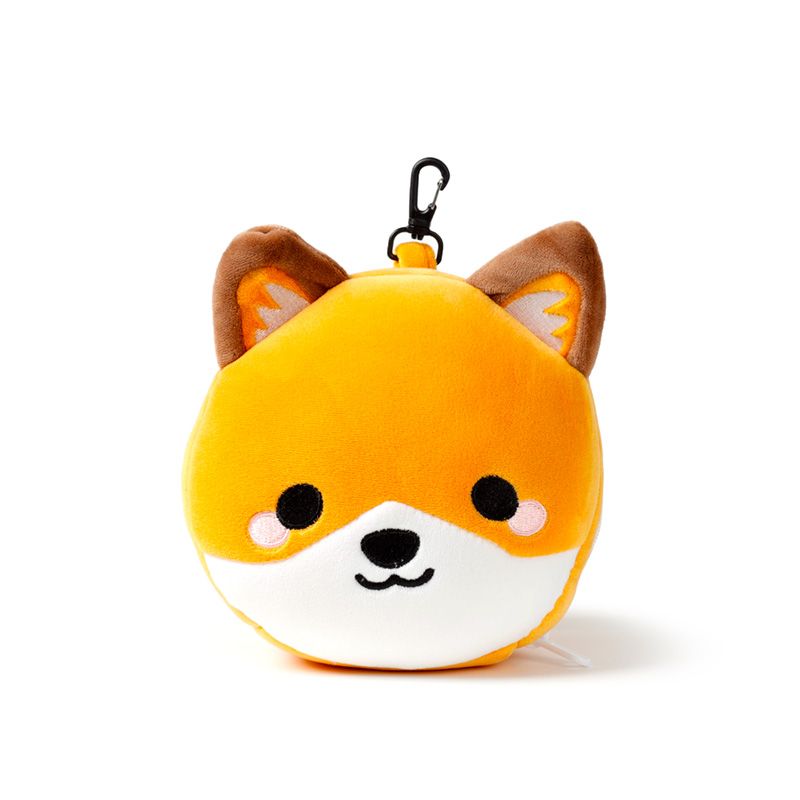 Eleanoras Relaxeazzz Adoramals Finnick the Fox Plush Travel Pillow & Eye Mask Travel Pillows