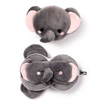Eleanoras Janu The Elephant Travel Pillow & Eye Mask Travel Pillows