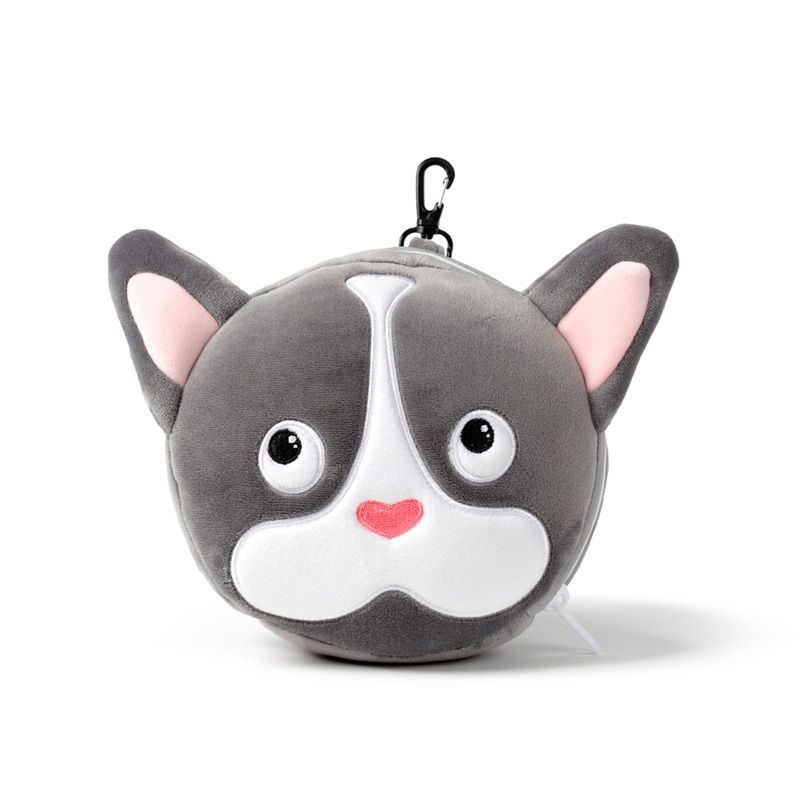 Eleanoras French Bulldog Travel Pillow & Eye Mask Travel Pillows