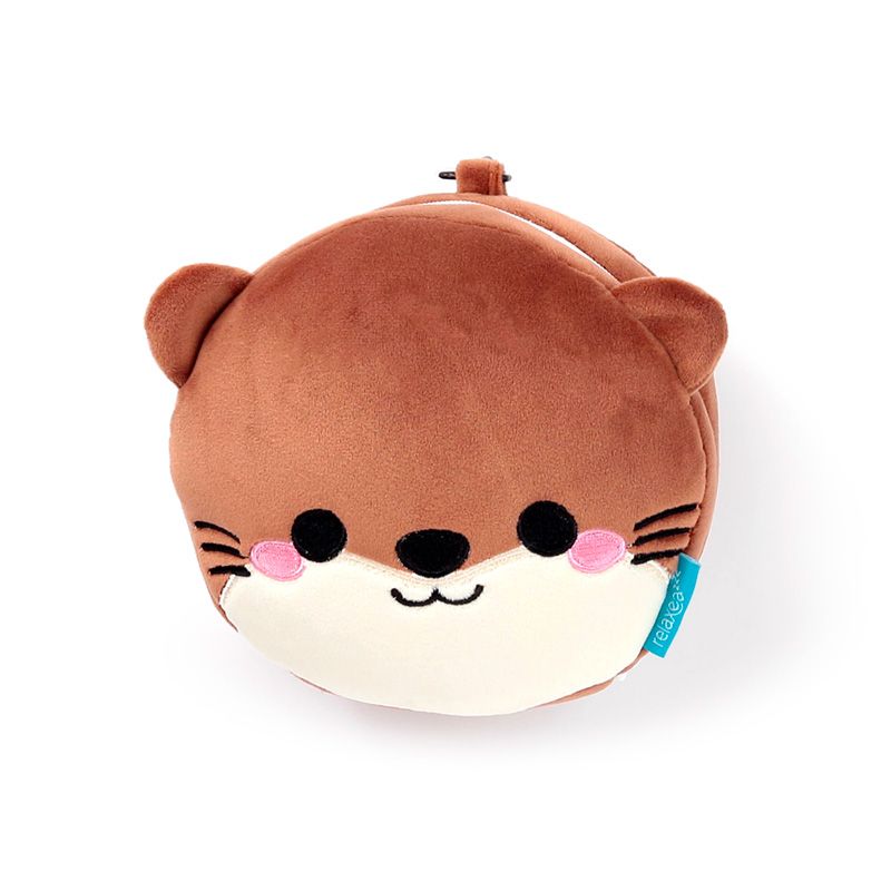 Eleanoras Relaxeazzz Adoramals Henry the Otter Plush Travel Pillow & Eye Mask Travel Pillows
