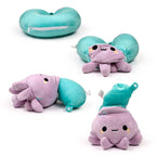 Eleanoras Swapseazzz Adoramals Ocean Octopus 2-in-1 Plush Travel Pillow & Toy Plush