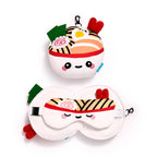 Eleanoras Relaxeazzz Foodiemals Nori the Ramen Bowl Travel Pillow & Eye Mask Travel Pillows