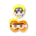 Relaxeazzz Naruto Plush Travel Pillow & Eye Mask