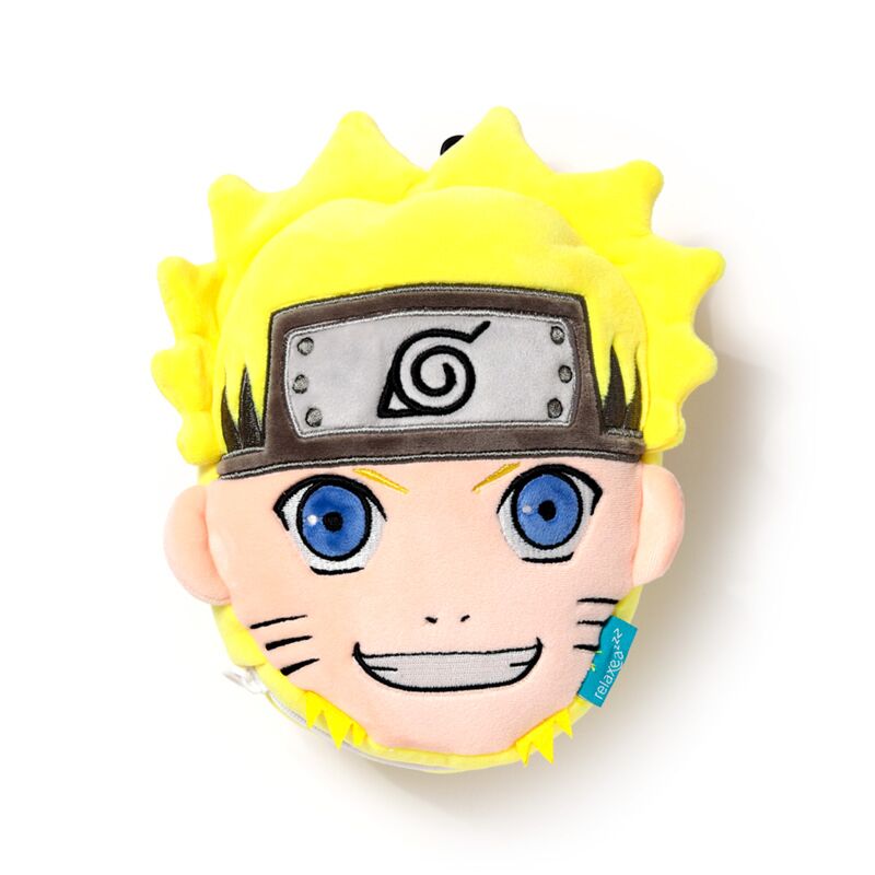 Relaxeazzz Naruto Plush Travel Pillow & Eye Mask