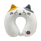 Eleanoras Relaxeazzz Lola the Cat Adoramals Plush Memory Foam Travel Pillow Travel Pillows
