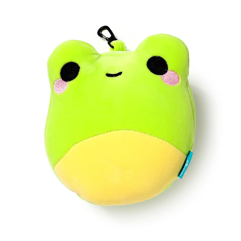 Eleanoras Relaxeazzz Silas the Frog Adoramals Travel Pillow & Eye Mask Travel Pillows