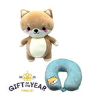 Eleanoras Swapseazzz Adoramals Shuggs the Shiba Inu 2-in-1 Plush Travel Pillow & Toy Plush