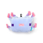 Relaxeazzz Minecraft Axolotl Shaped Plush Travel Pillow & Eye Mask