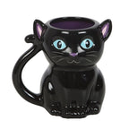 Eleanoras Cute and Creepy Black Cat Mug 