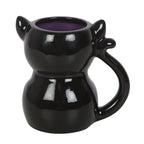 Eleanoras Cute and Creepy Black Cat Mug 