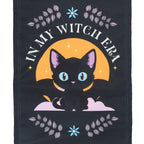 Eleanoras In My Witch Era Bat Cat Fabric Wall Hanging 