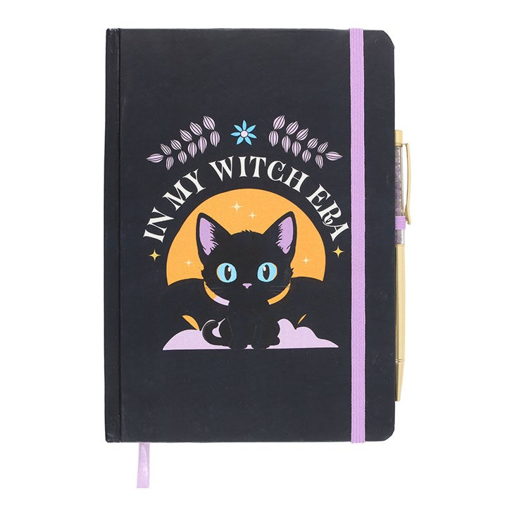 Eleanoras In My Witch Era A5 Notebook with Amethyst Pen 