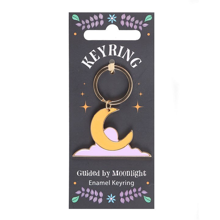 Eleanoras Guided by Moonlight Enamel Keyring Keyrings