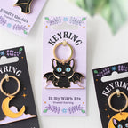 Eleanoras In My Witch Era Cat Enamel Keyring Keyrings