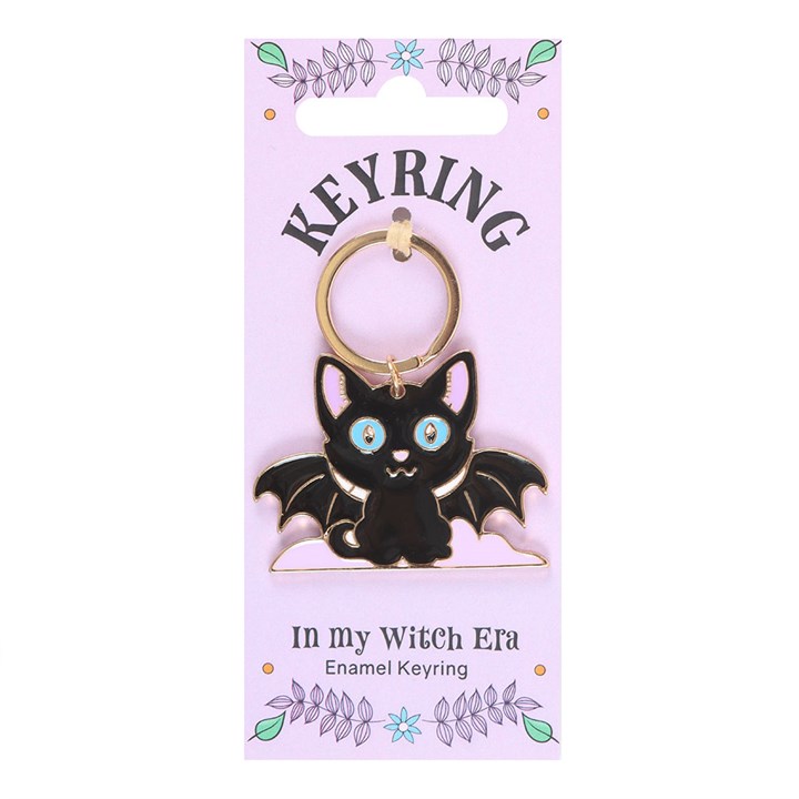 Eleanoras In My Witch Era Cat Enamel Keyring Keyrings