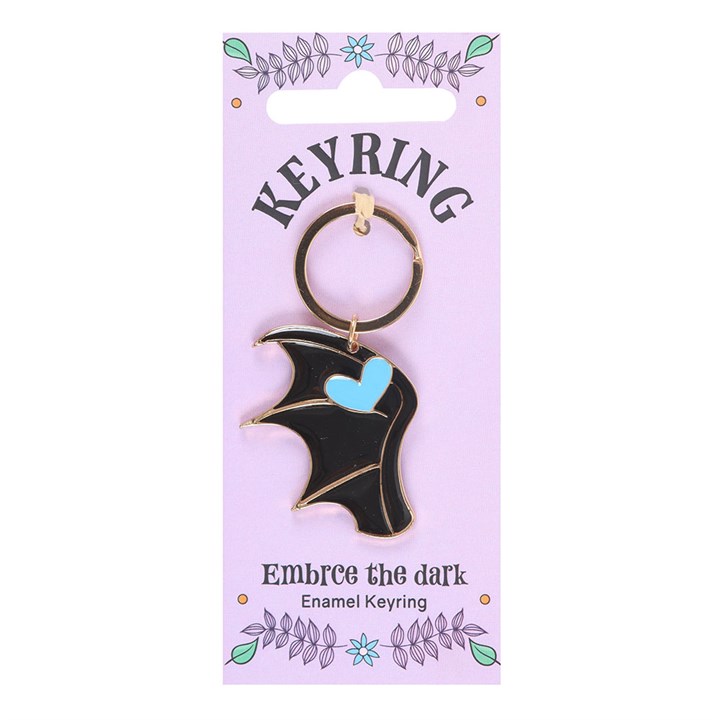 Eleanoras Embrace the Dark Enamel Keyring Keyrings