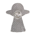 Glow in the Dark UFO Enamel Pin Badge