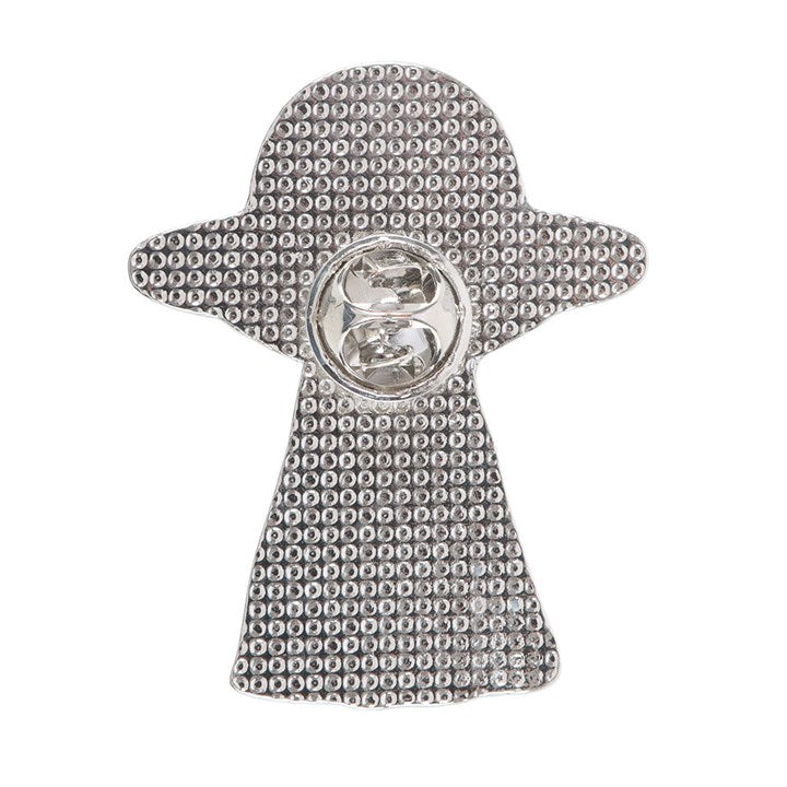 Glow in the Dark UFO Enamel Pin Badge