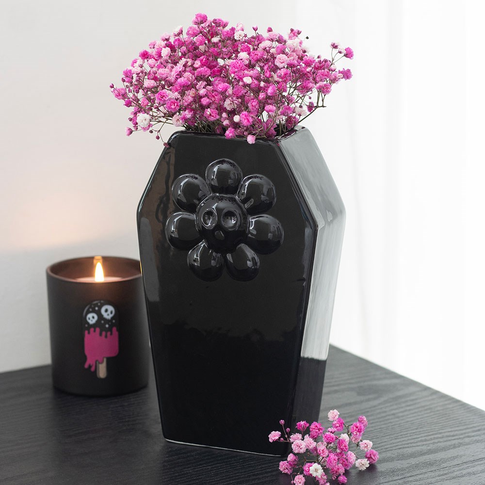Coffin Flower Vase | Gothic Home Décor